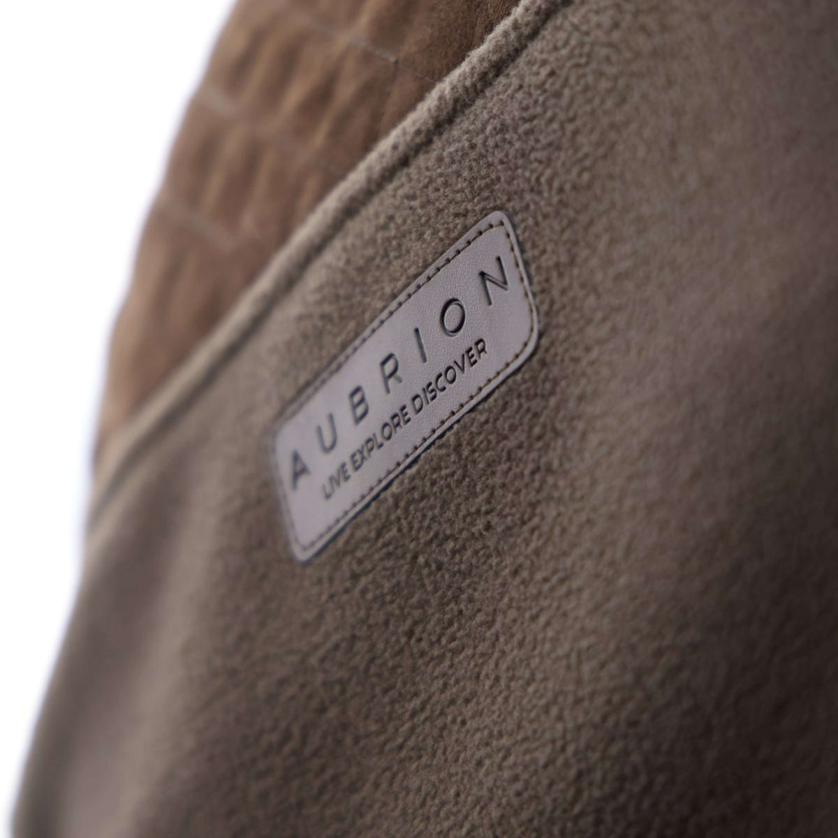 Aubrion by Shires Pullover Heritage Fleece Dunkelolive