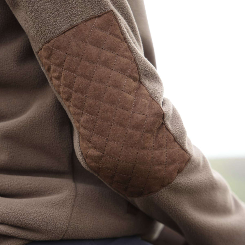 Aubrion by Shires Pullover Heritage Fleece Dunkelolive