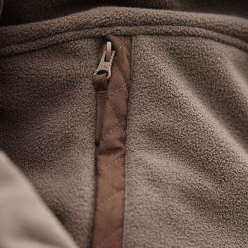 Aubrion by Shires Pullover Heritage Fleece Dunkelolive