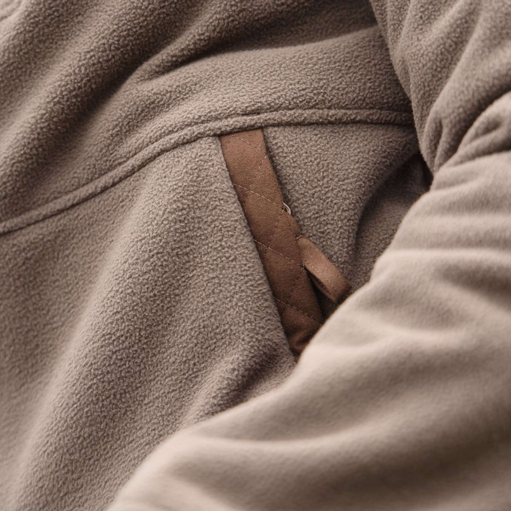 Aubrion by Shires Pullover Heritage Fleece Dunkelolive