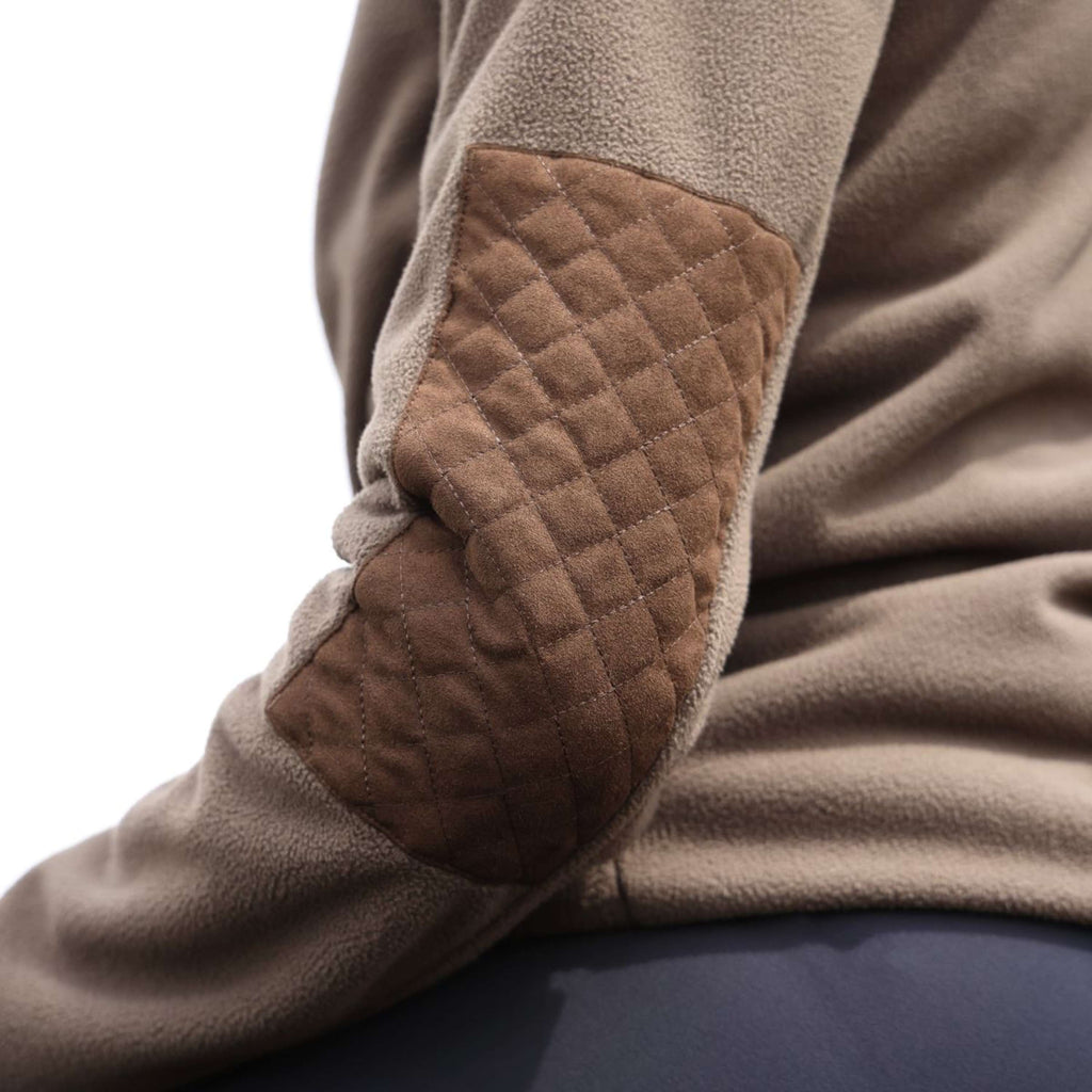 Aubrion by Shires Pullover Heritage Fleece Dunkelolive