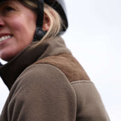 Aubrion by Shires Pullover Heritage Fleece Dunkelolive