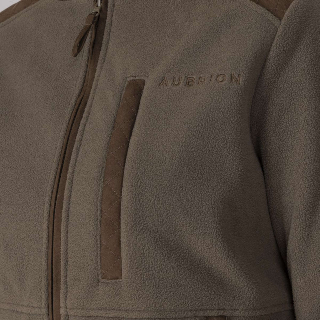 Aubrion by Shires Jacke Heritage Fleece Dunkelolive