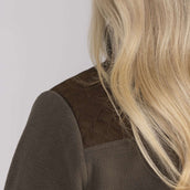 Aubrion by Shires Jacke Heritage Fleece Dunkelolive
