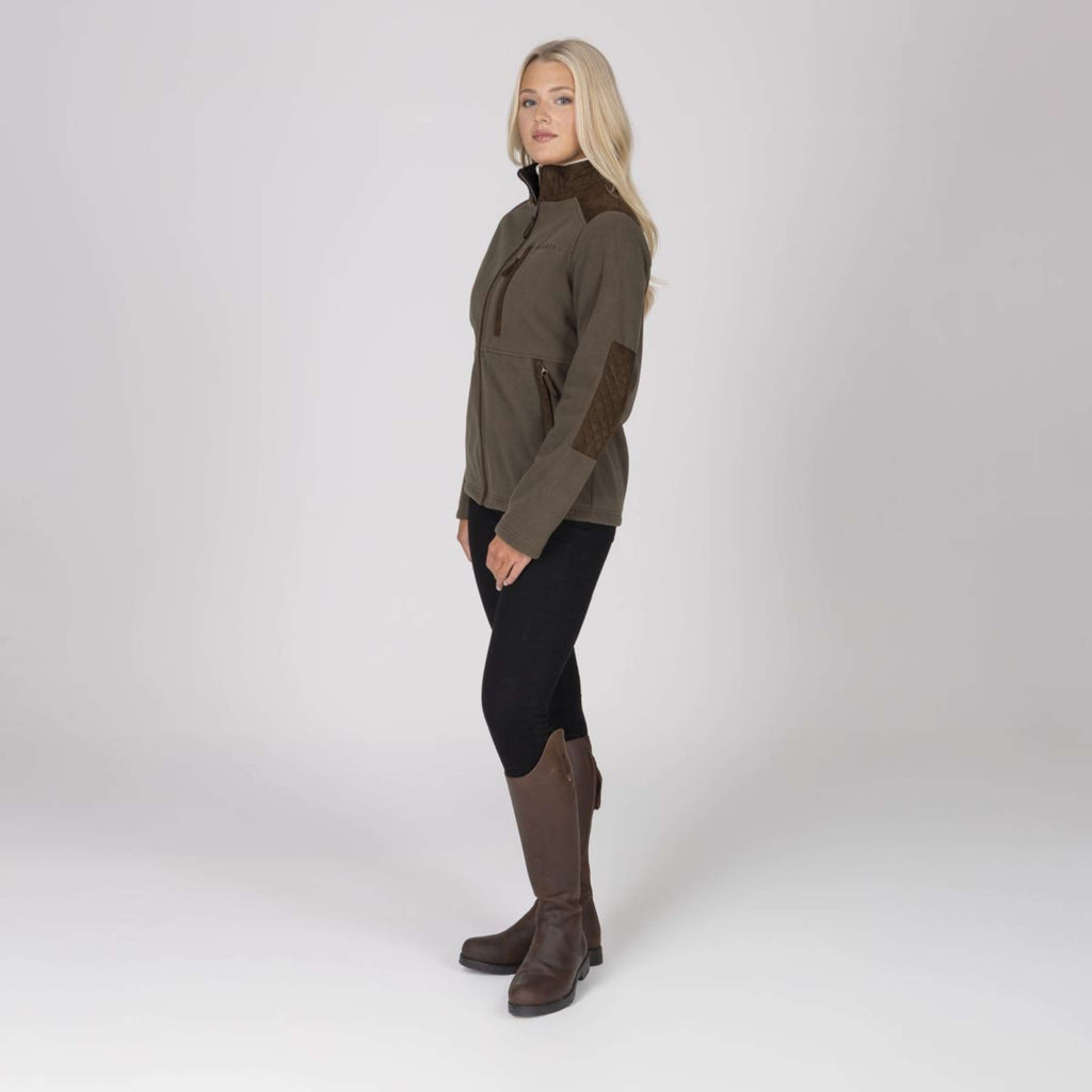 Aubrion by Shires Jacke Heritage Fleece Dunkelolive