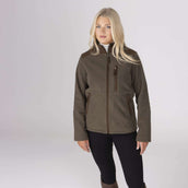 Aubrion by Shires Jacke Heritage Fleece Dunkelolive