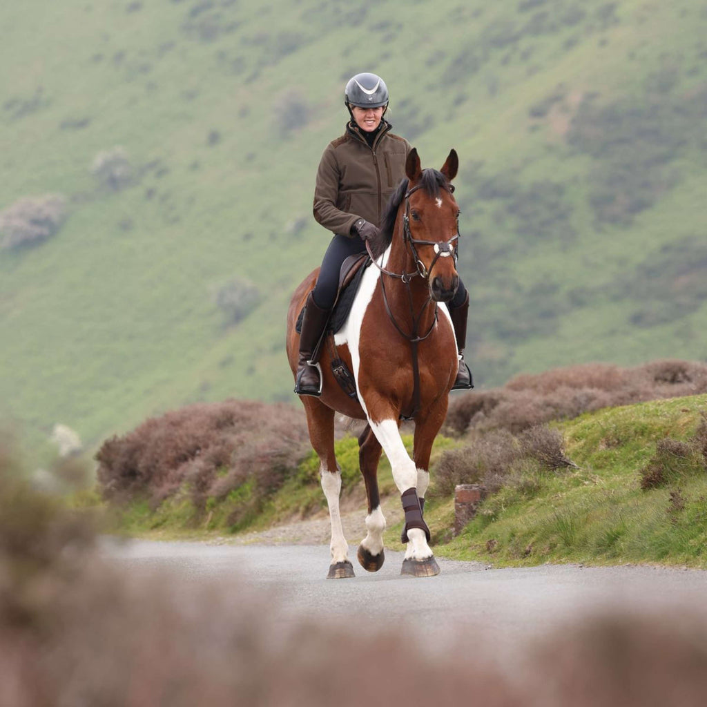 Aubrion by Shires Jacke Heritage Fleece Dunkelolive