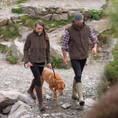 Aubrion by Shires Jacke Heritage Fleece Dunkelolive