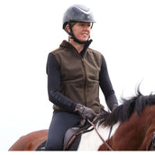 Aubrion by Shires Weste Heritage Fleece Dunkelolive