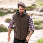 Aubrion by Shires Weste Heritage Fleece Dunkelolive