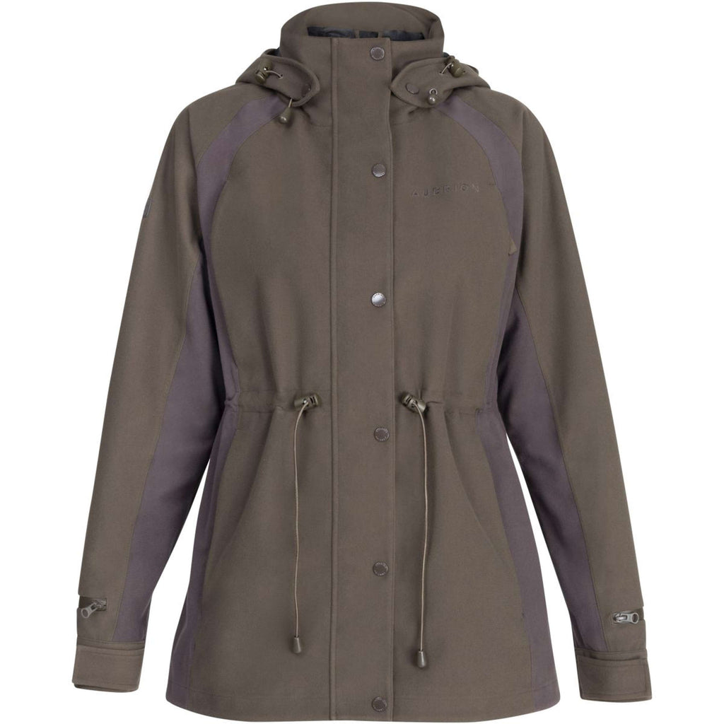 Aubrion by Shires Jacke Heritage Dunkelolive