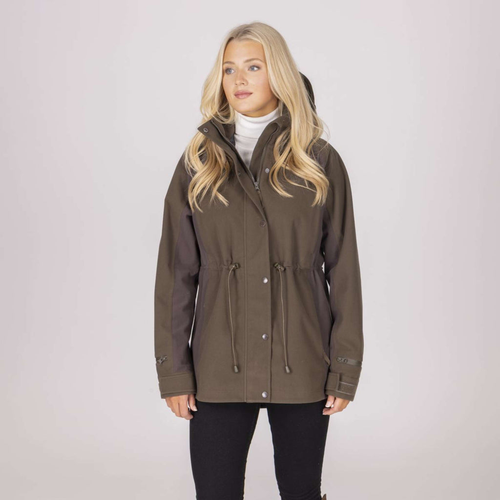 Aubrion by Shires Jacke Heritage Dunkelolive