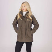 Aubrion by Shires Jacke Heritage Dunkelolive