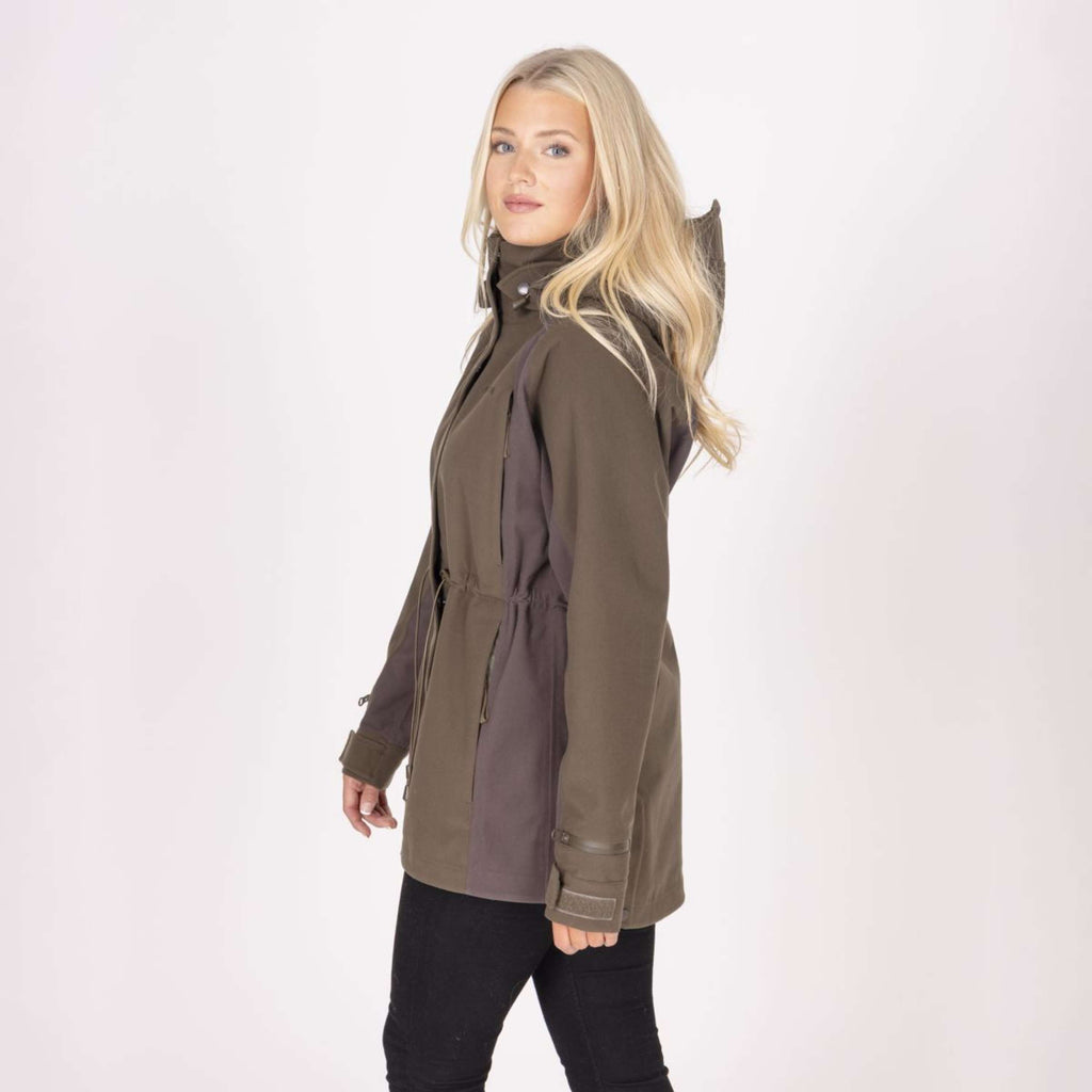 Aubrion by Shires Jacke Heritage Dunkelolive