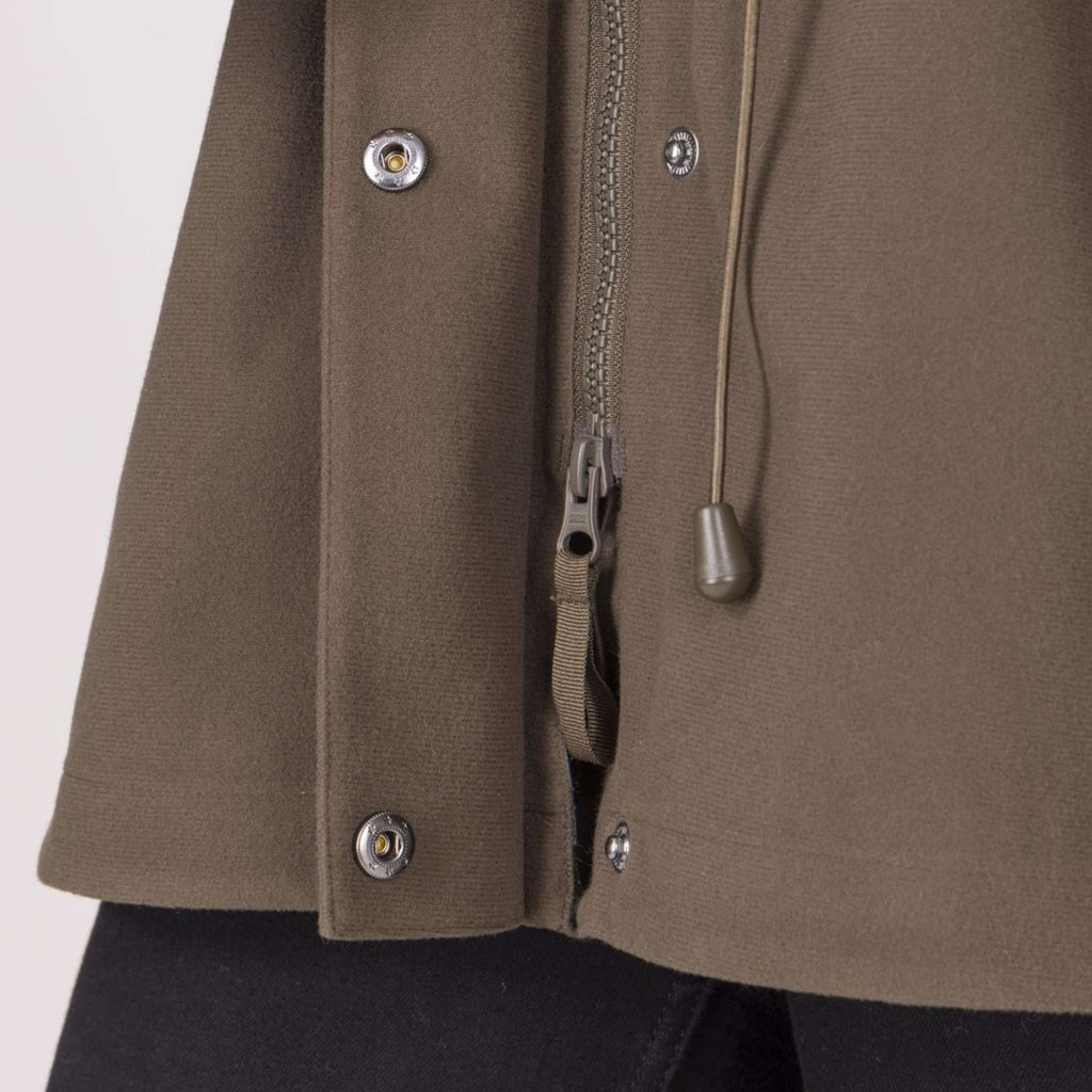Aubrion by Shires Jacke Heritage Dunkelolive