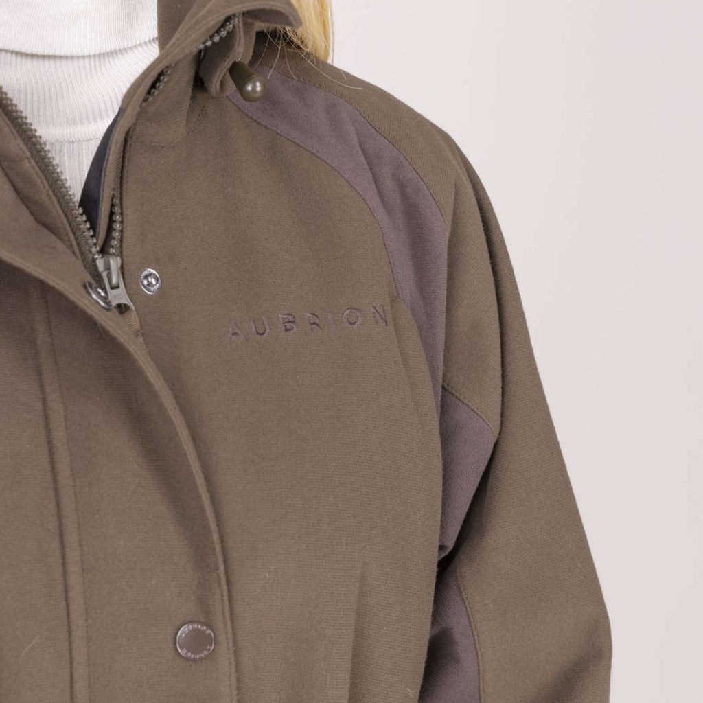 Aubrion by Shires Jacke Heritage Dunkelolive