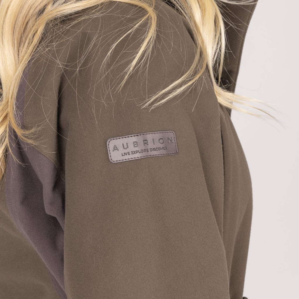 Aubrion by Shires Jacke Heritage Dunkelolive