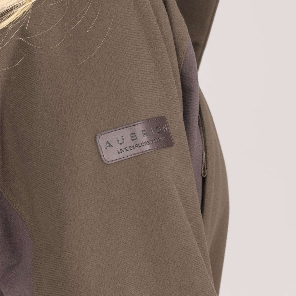 Aubrion by Shires Jacke Heritage Dunkelolive