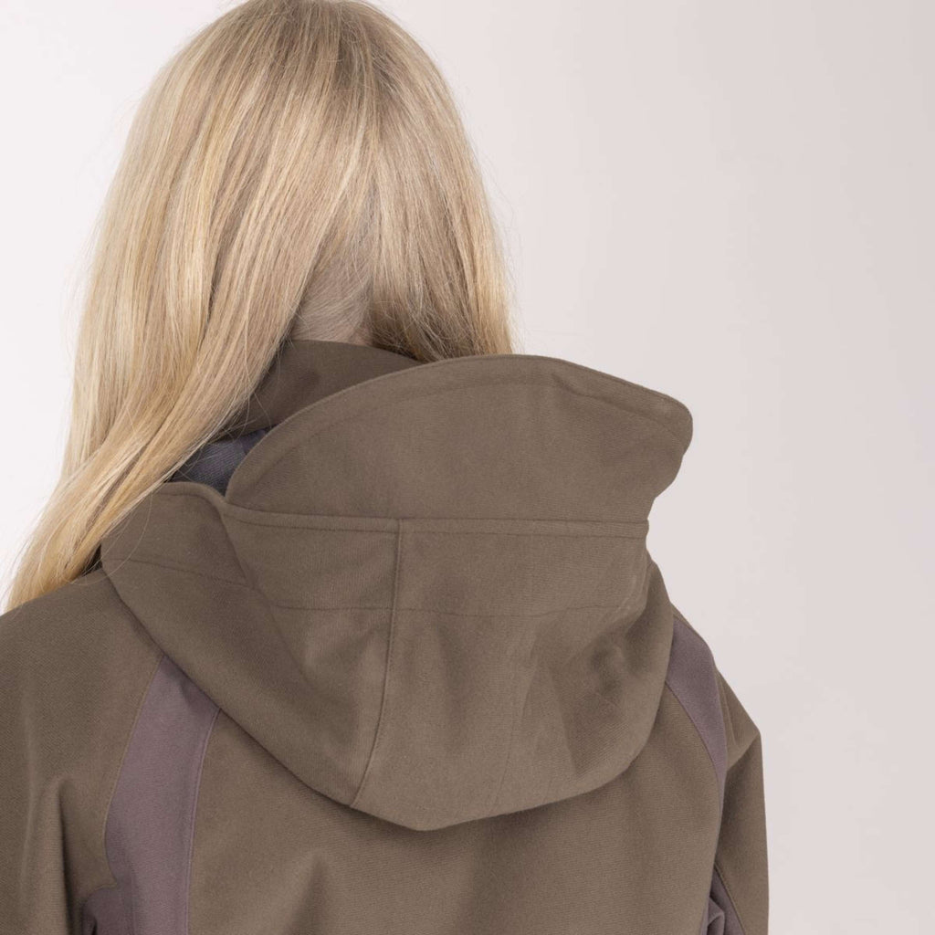 Aubrion by Shires Jacke Heritage Dunkelolive