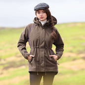 Aubrion by Shires Jacke Heritage Dunkelolive