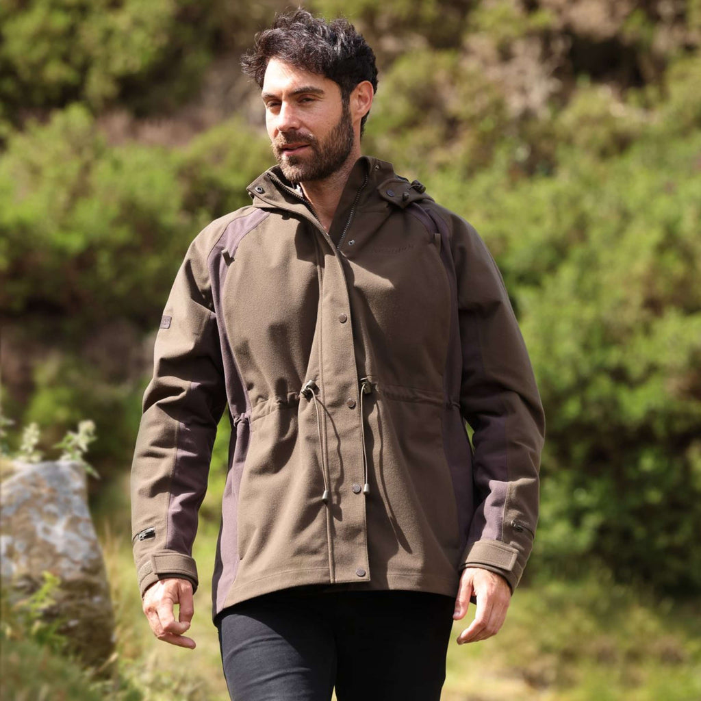 Aubrion by Shires Jacke Heritage Dunkelolive