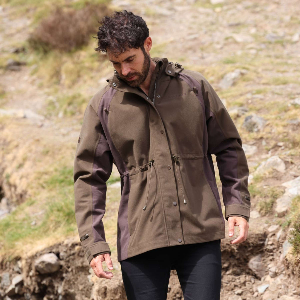 Aubrion by Shires Jacke Heritage Dunkelolive
