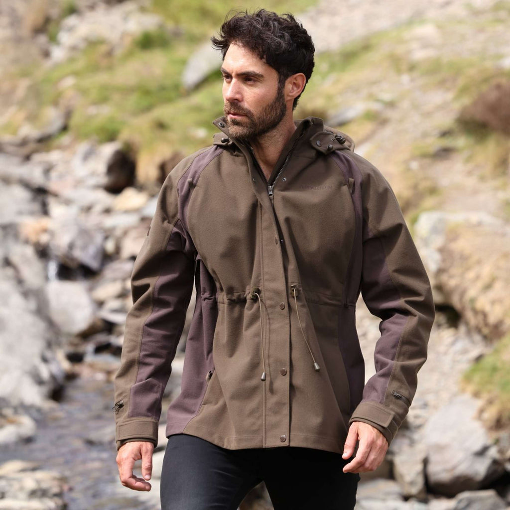 Aubrion by Shires Jacke Heritage Dunkelolive