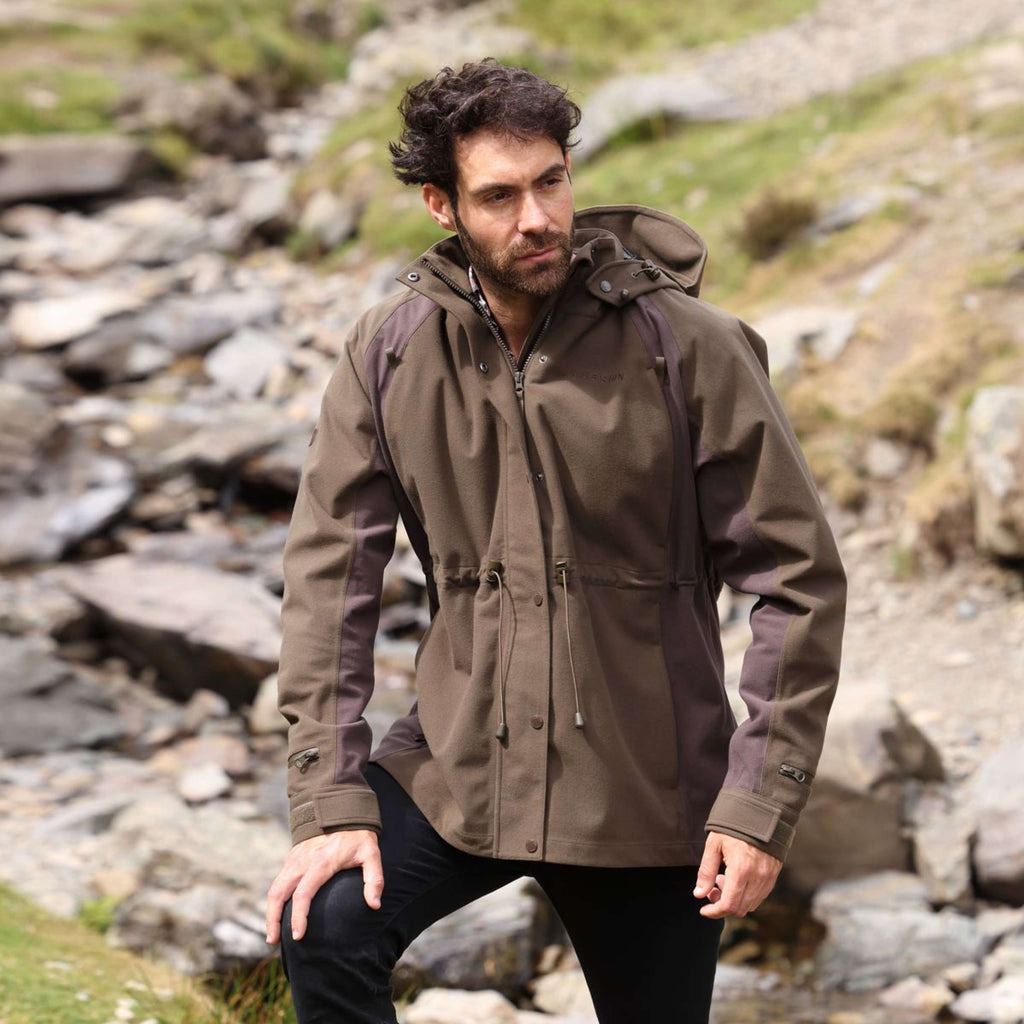 Aubrion by Shires Jacke Heritage Dunkelolive