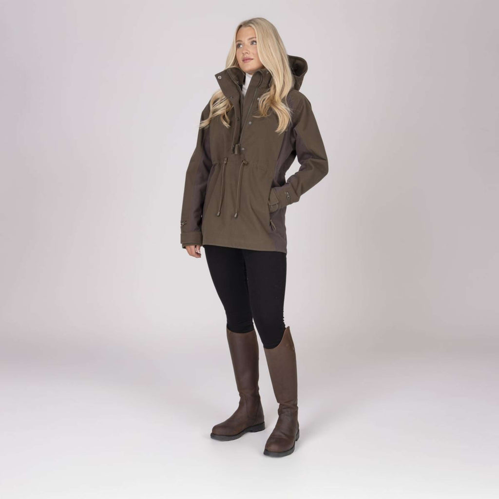 Aubrion by Shires Pullover Heritage Dunkelolive