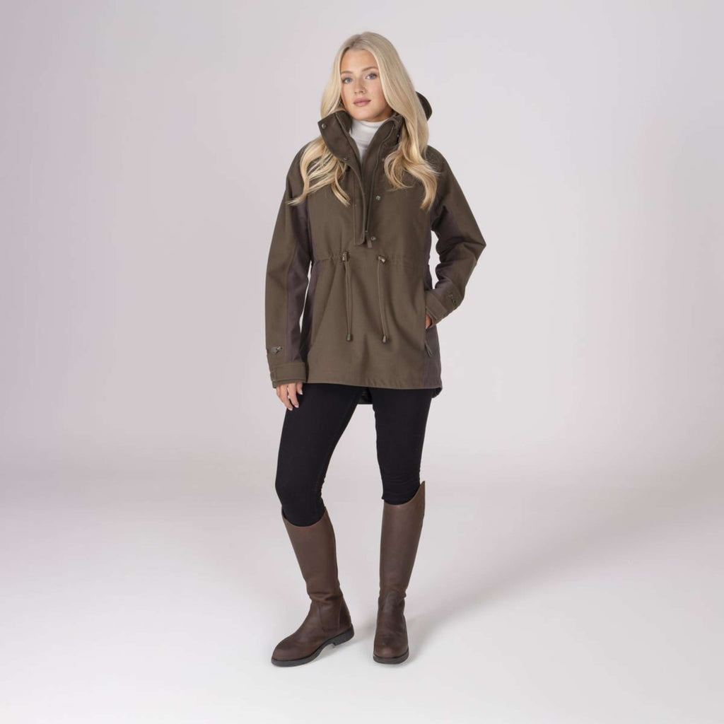 Aubrion by Shires Pullover Heritage Dunkelolive
