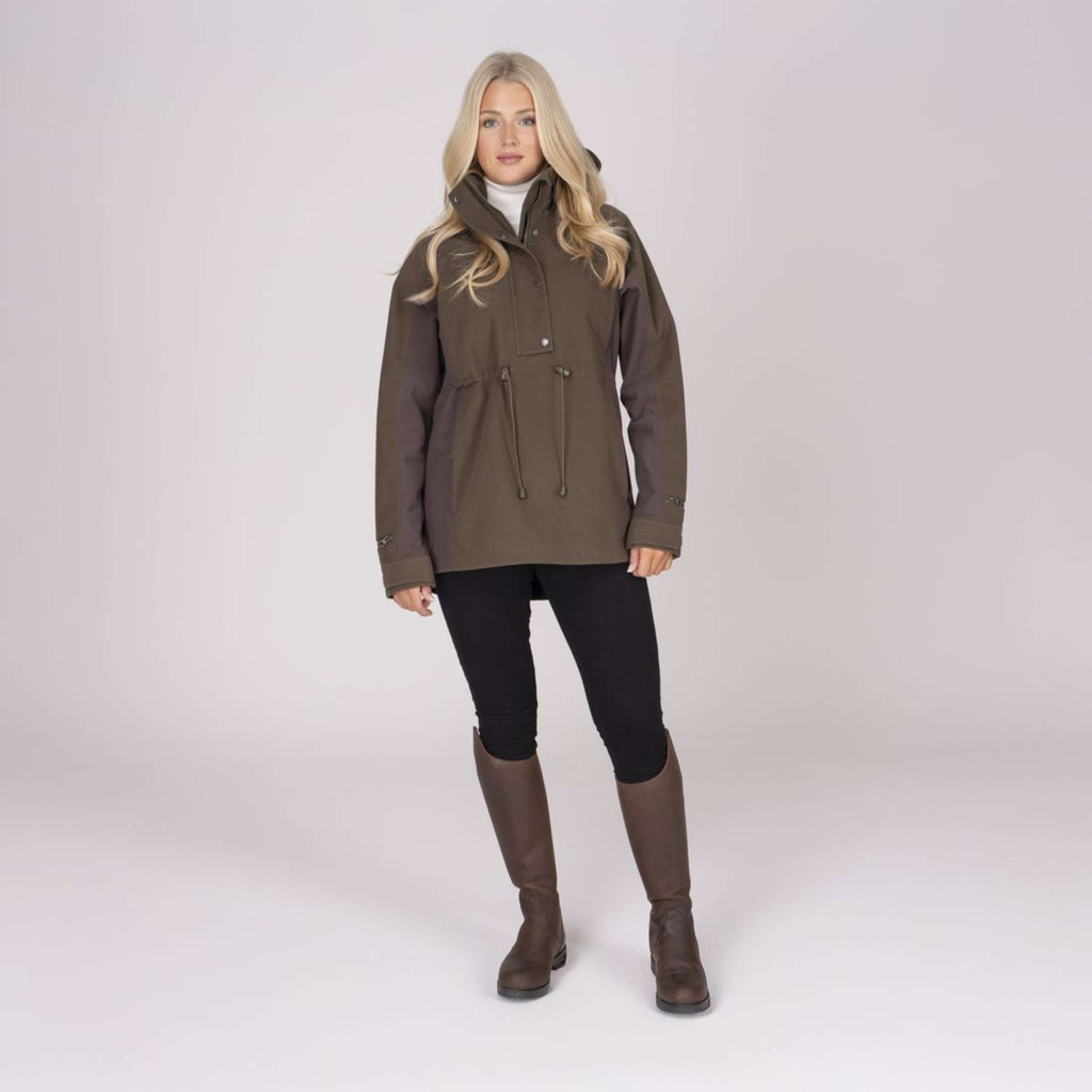 Aubrion by Shires Pullover Heritage Dunkelolive