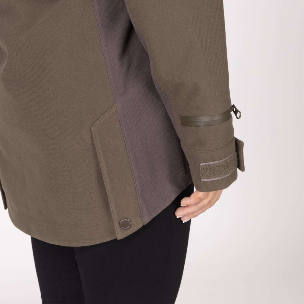 Aubrion by Shires Pullover Heritage Dunkelolive