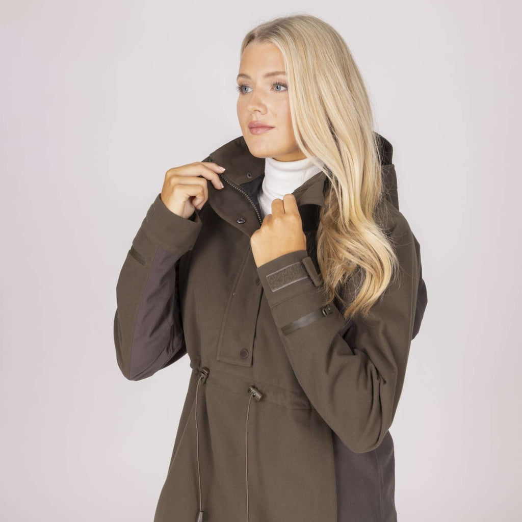 Aubrion by Shires Pullover Heritage Dunkelolive
