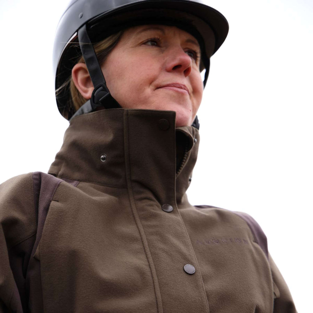 Aubrion by Shires Pullover Heritage Dunkelolive