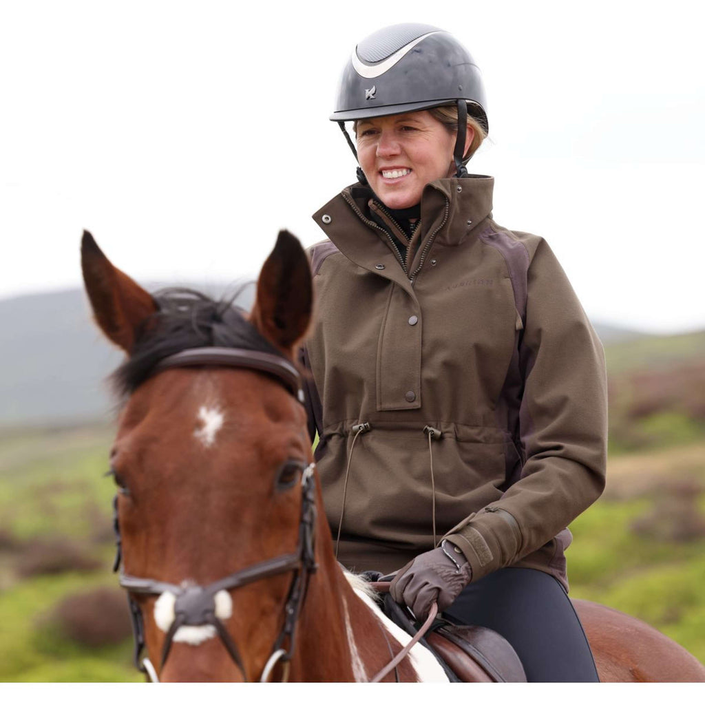 Aubrion by Shires Pullover Heritage Dunkelolive
