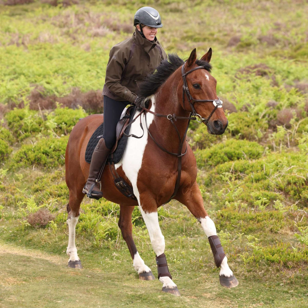 Aubrion by Shires Pullover Heritage Dunkelolive