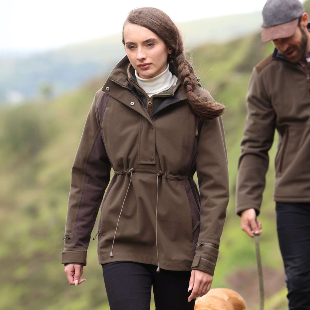 Aubrion by Shires Pullover Heritage Dunkelolive