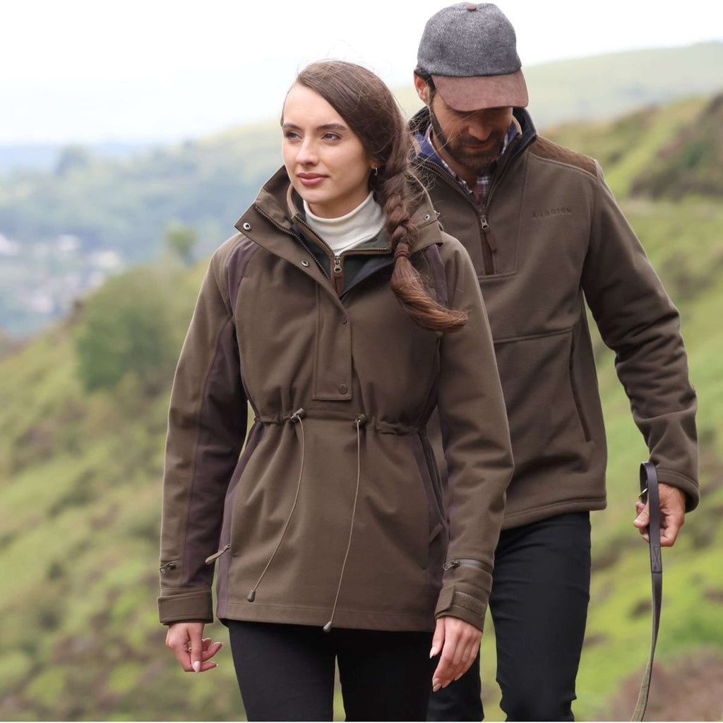 Aubrion by Shires Pullover Heritage Dunkelolive