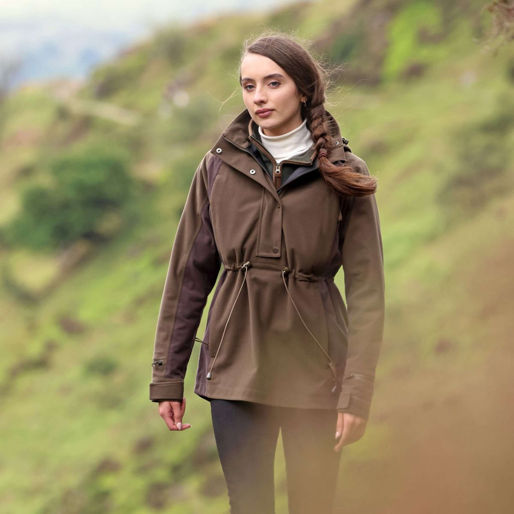 Aubrion by Shires Pullover Heritage Dunkelolive