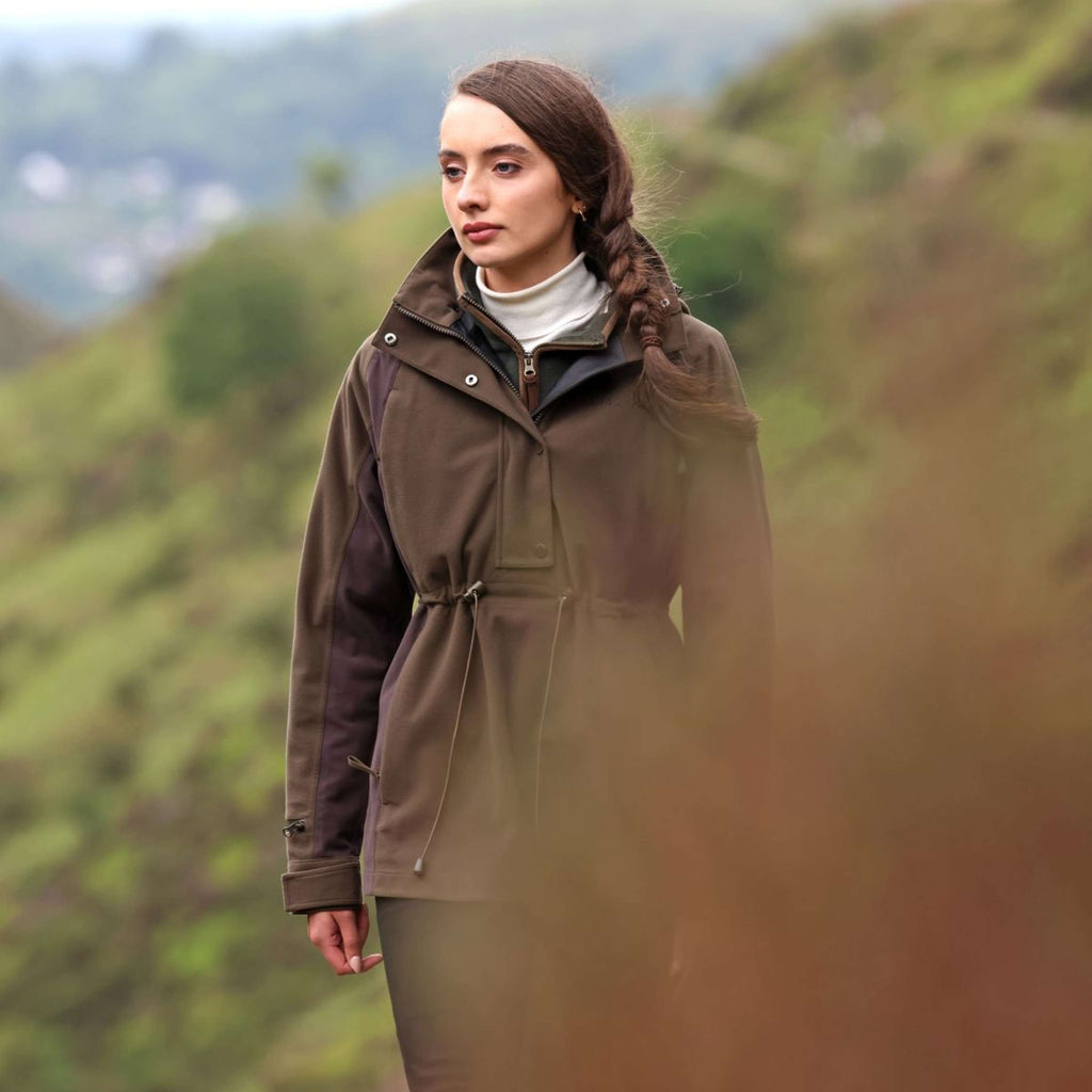 Aubrion by Shires Pullover Heritage Dunkelolive