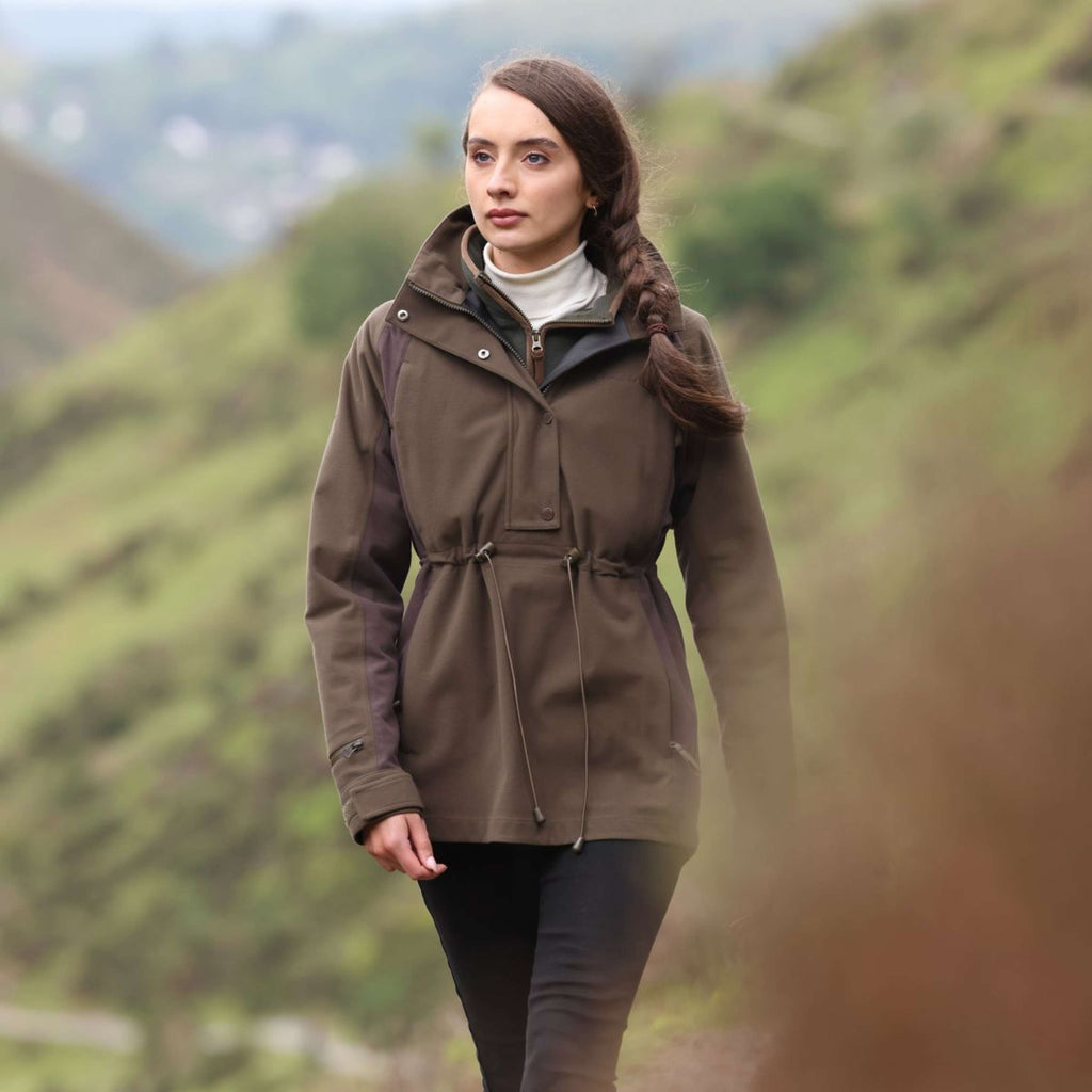 Aubrion by Shires Pullover Heritage Dunkelolive
