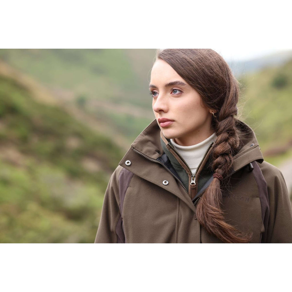 Aubrion by Shires Pullover Heritage Dunkelolive