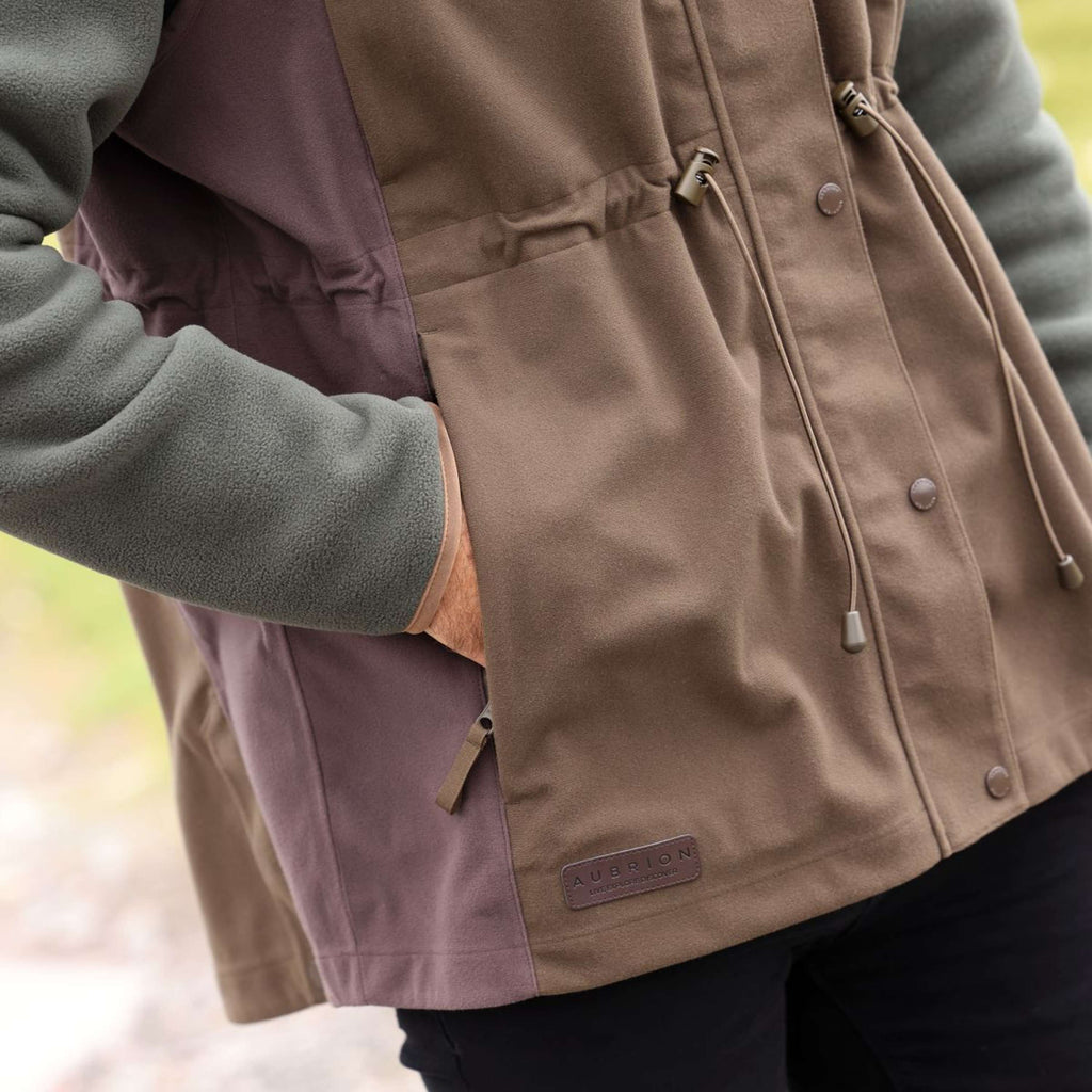 Aubrion by Shires Weste Heritage Dunkelolive