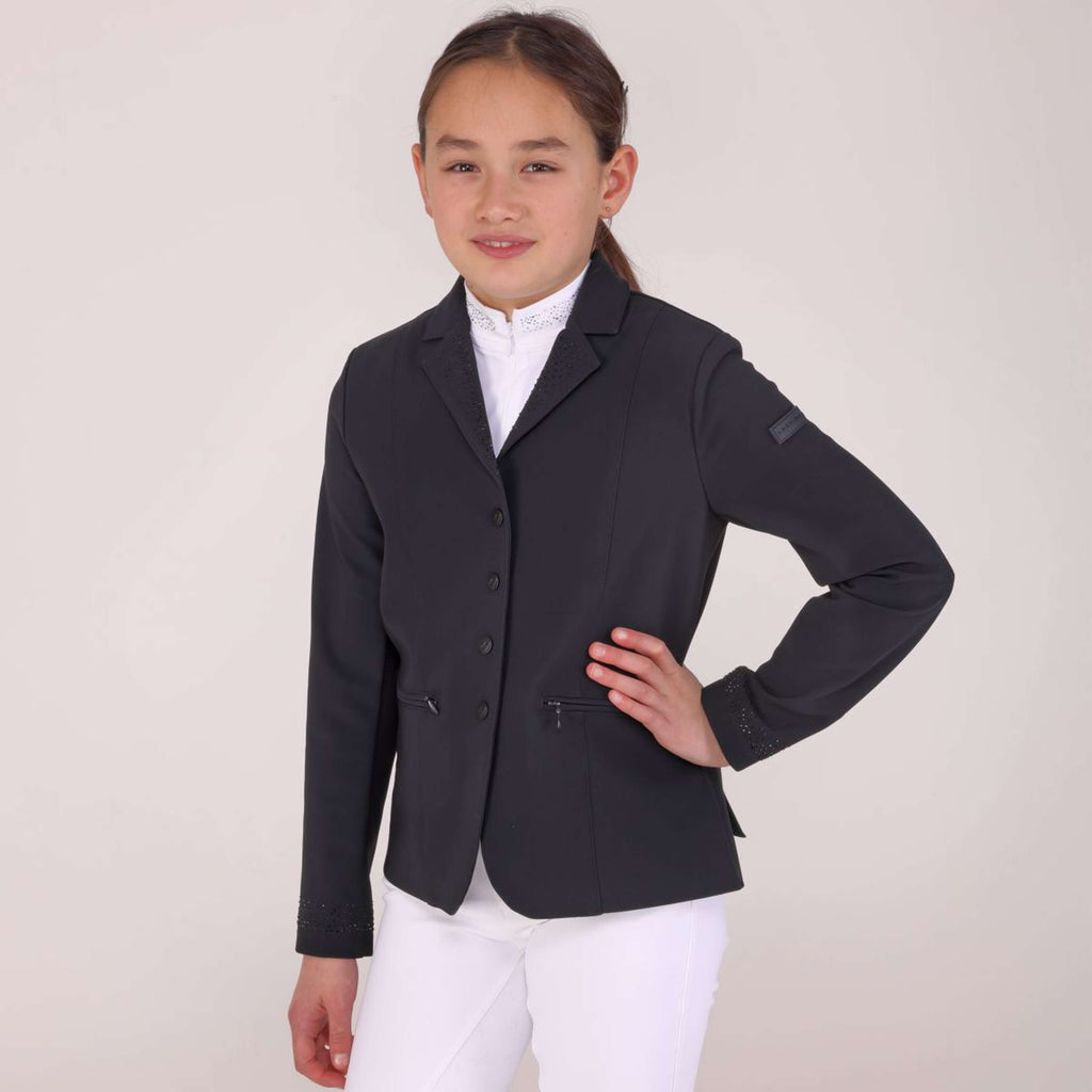 Aubrion by Shires Turnierjacket Optima GX Kinder Schwarz