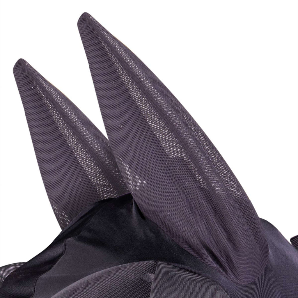 FlyGuard by Shires Fliegenmaske Pro Stretch mit Ohren und Fransen Jet