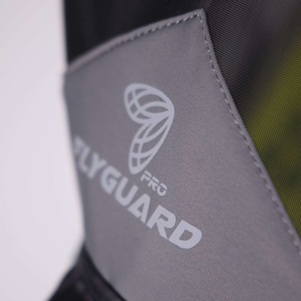 FlyGuard by Shires Fliegenmaske Pro Hi-Viz Fine Mesh mit Ohren Fluo gelb