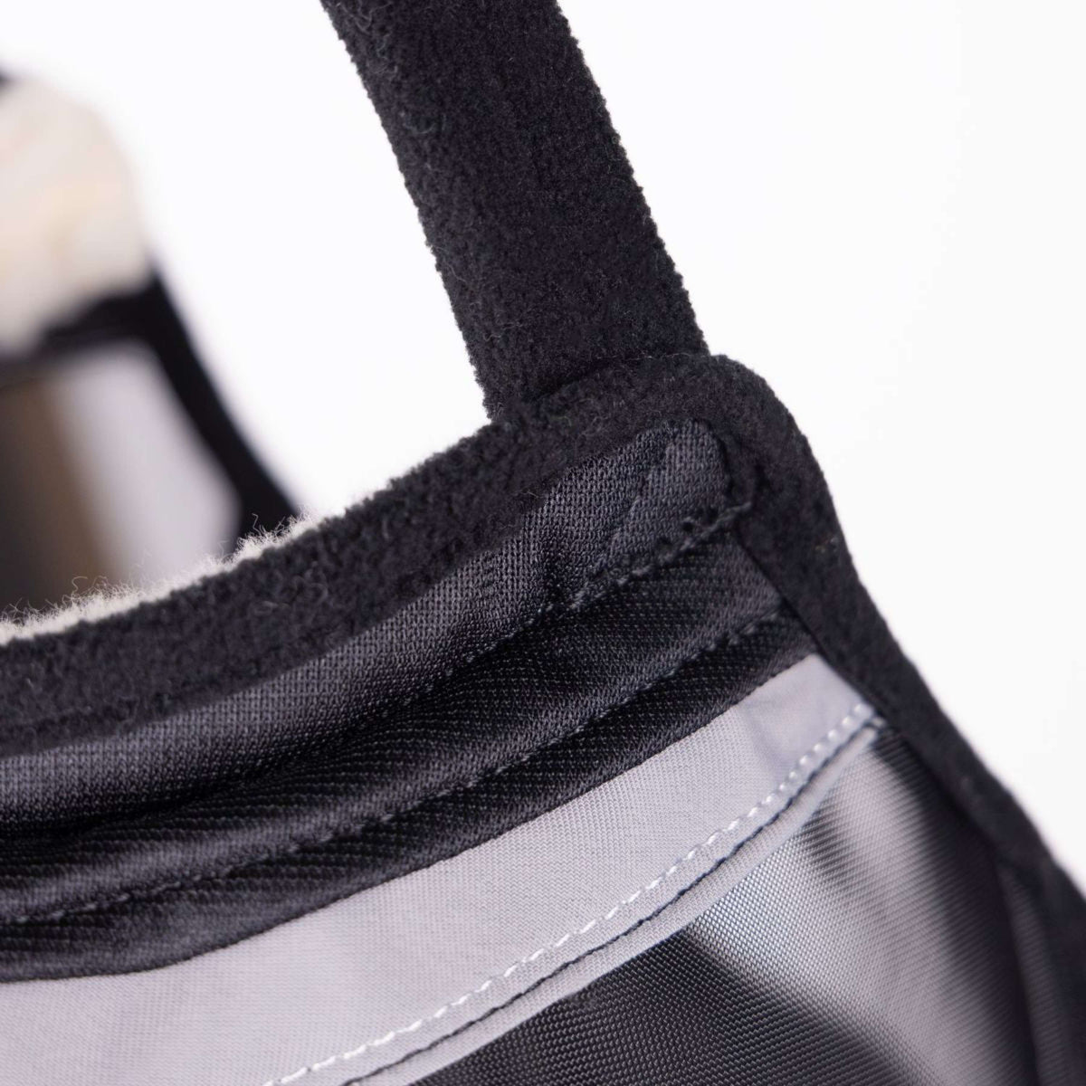 FlyGuard Fliegenmaske Pro Fine Mesh ohne Ohren mit Fransen Jet