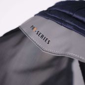 FlyGuard Fliegenmaske Pro Fine Mesh ohne Ohren mit Fransen Navy