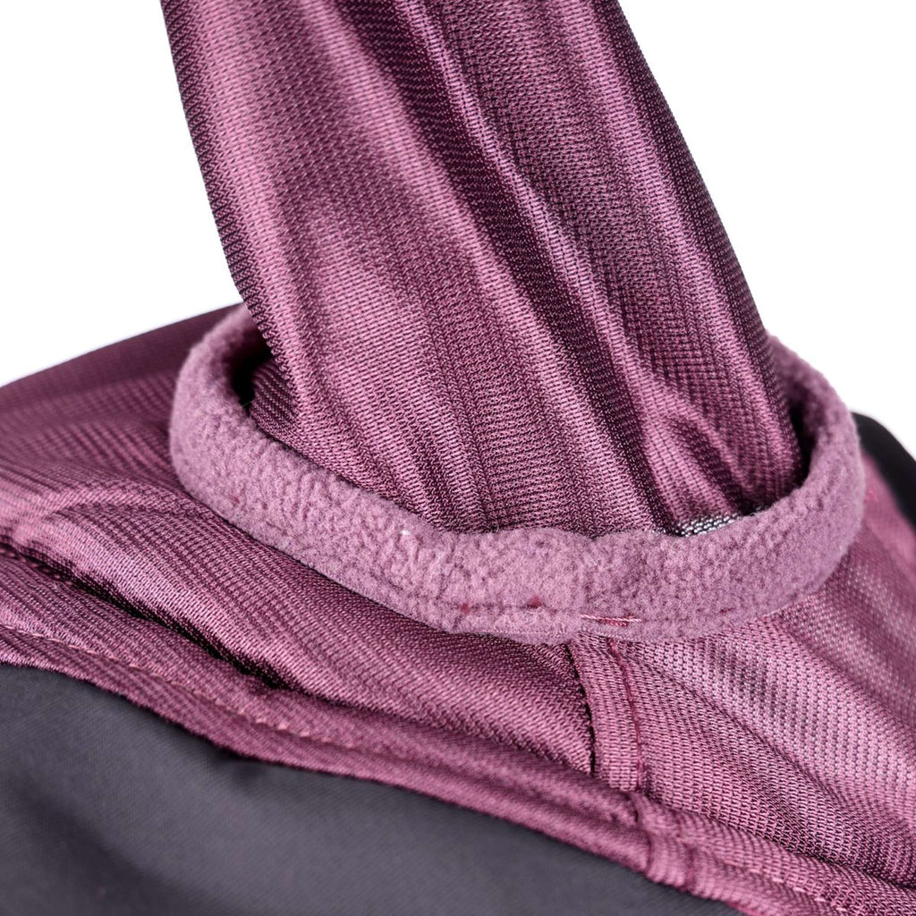 FlyGuard by Shires Fliegenmaske Pro Deluxe mit Ohren Black Cherry