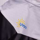 FlyGuard Fliegenmaske Pro Sun Shade mit Ohren und Nase Weiß
